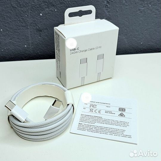Кабель USB-C 60w, lighting/USB