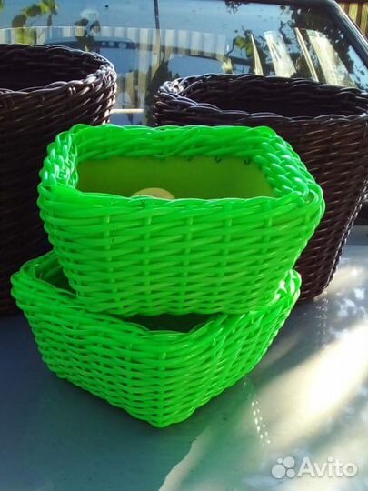 Искусственный ротанг Серебристый 6мм