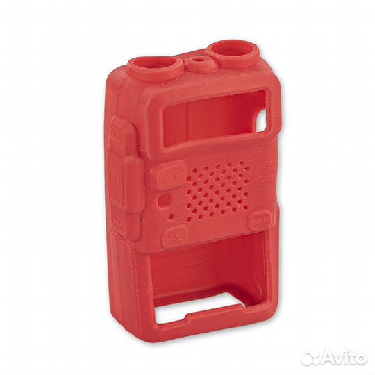 Резиновый чехол для рации Baofeng UV-5R (красный)