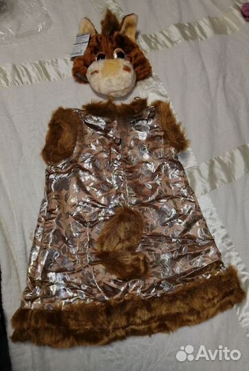 Новогодний костюм для девочки 3-7 лет