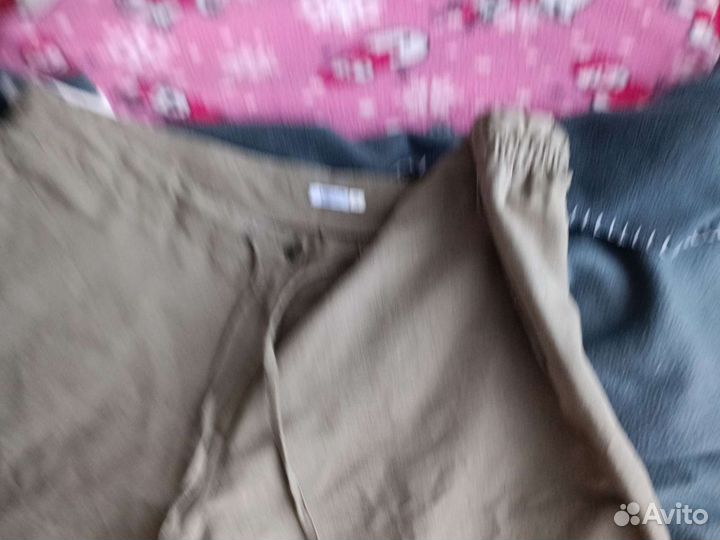Летние женские брюки лен 56 р