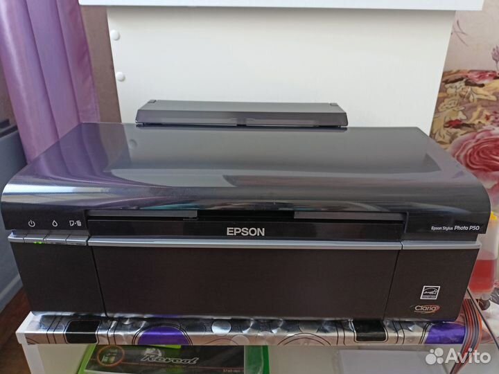 Принтер Epson p50 переделанный в l800