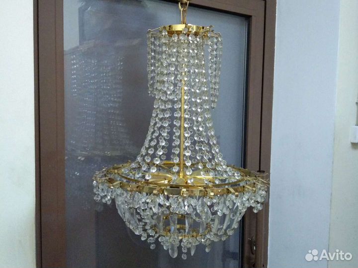 Люстра винтажная СССР