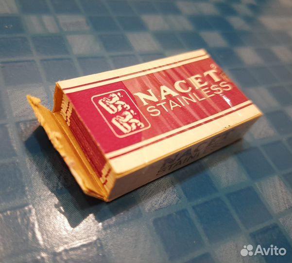 Упаковка 10 лезвий naget Stainless Иран