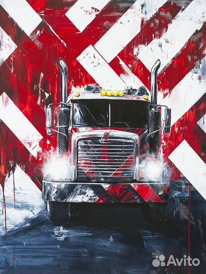 Картина маслом ручной работы