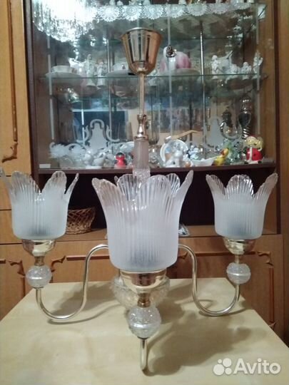 Люстра потолочная бу