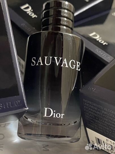 Парфюм dior sauvage EDT миниатюра