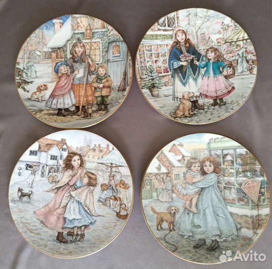 Тарелка декоративная Royal Worcester, Mary Carter