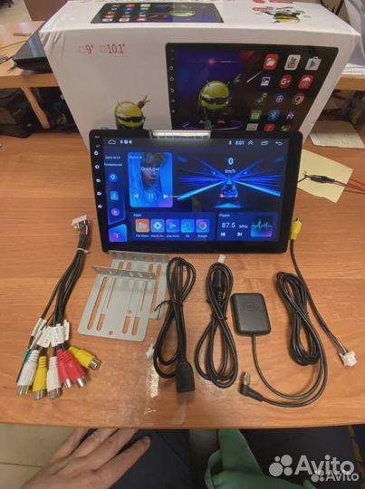 Магнитола android 4 ядра 2/32 wifi на любой авто