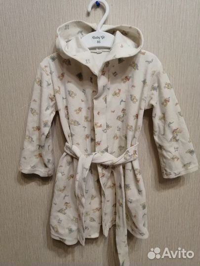 Детский махровый халат