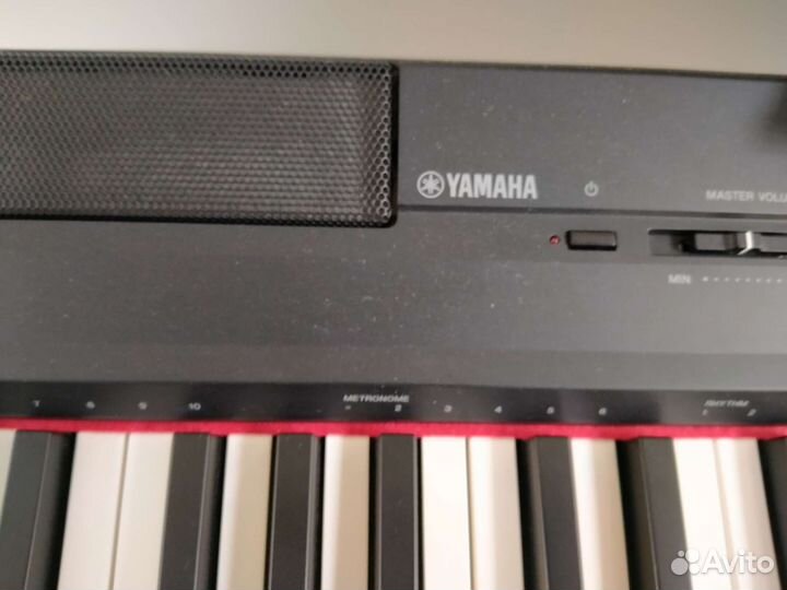 Цифровое пианино Yamaha p-105 чёрное