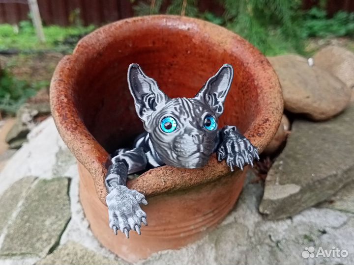 Игрушка антистресс кот