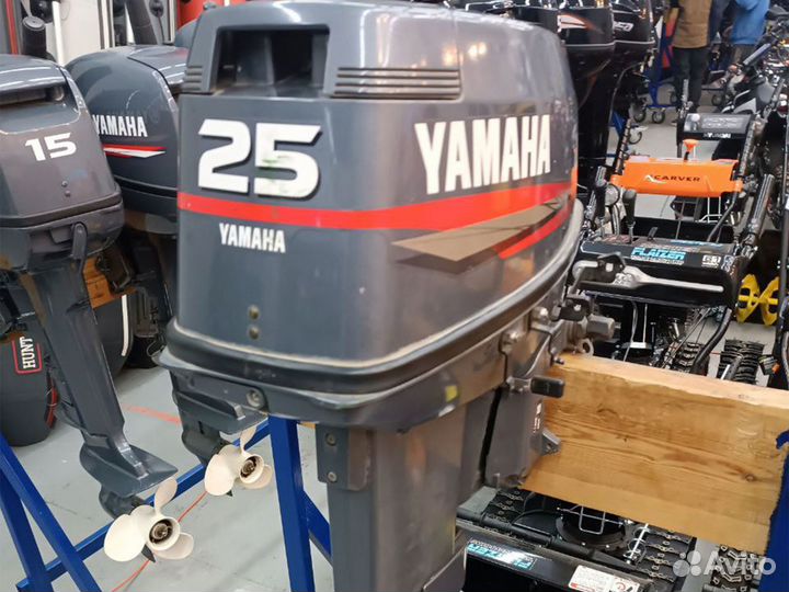 Лодочный мотор yamaha 25bmhs Б/У