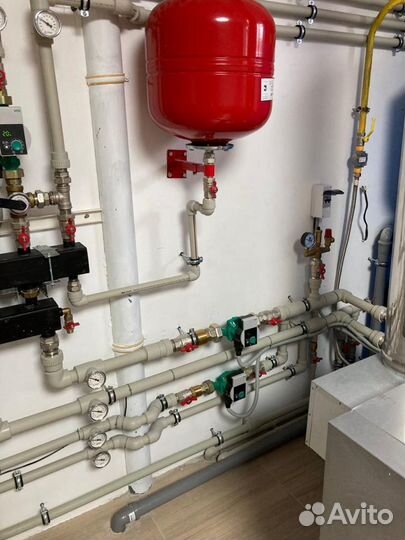 Монтаж Отопления Водоснабжения Сантехники Бассейны