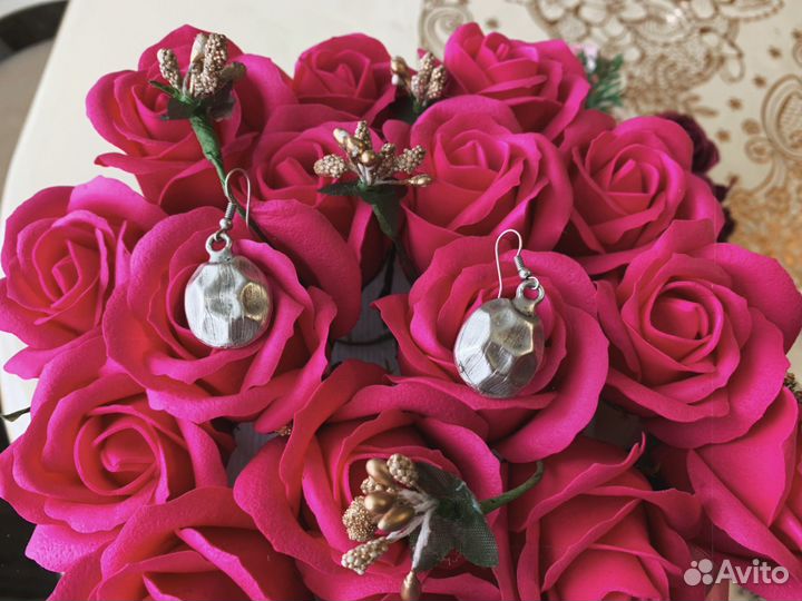 Серьги этно