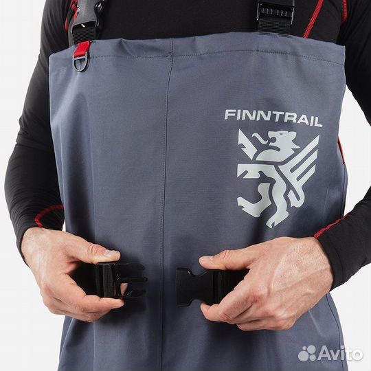 Вейдерсы finntrail timber darkgrey