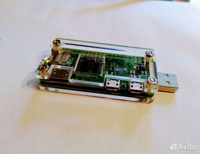 Raspberry Pi Zero W 1.1 + плата A-usb