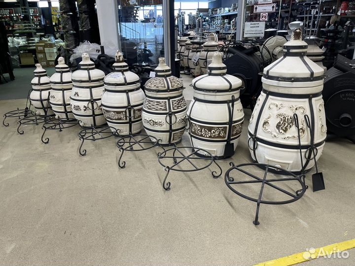 Тандыр Ахмат с откидной крышкой