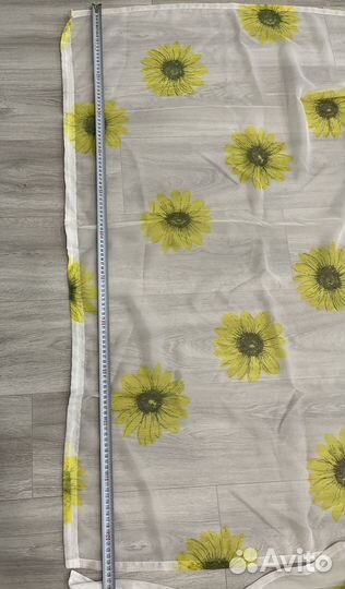 Тюль кухонная