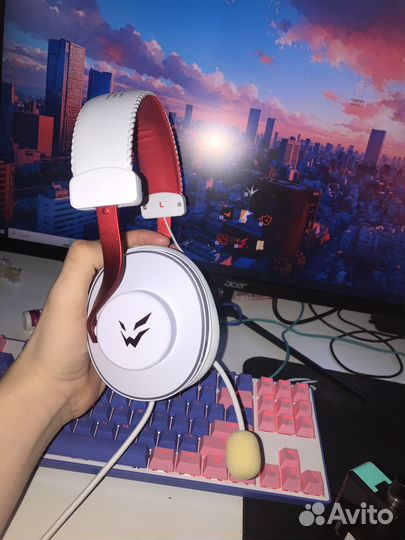 Игровые наушники с микрофоном