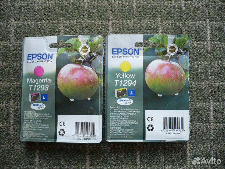 Картриджи новые