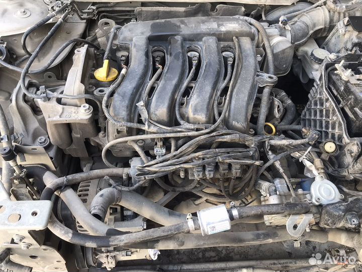 Двигатель renault fluence к4м 1.6 16v