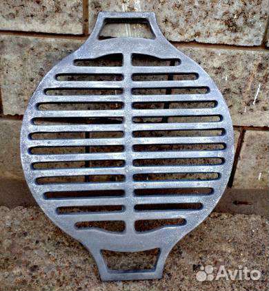 Решетка гриль чугунная 12мм Барбекю (круглая)