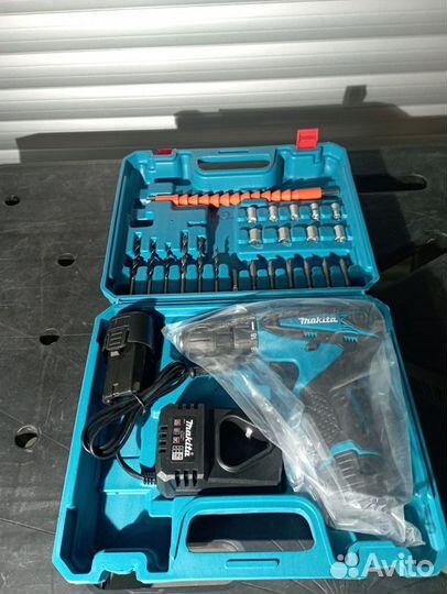 Аккумуляторная дрель шуруповерт makita 12v