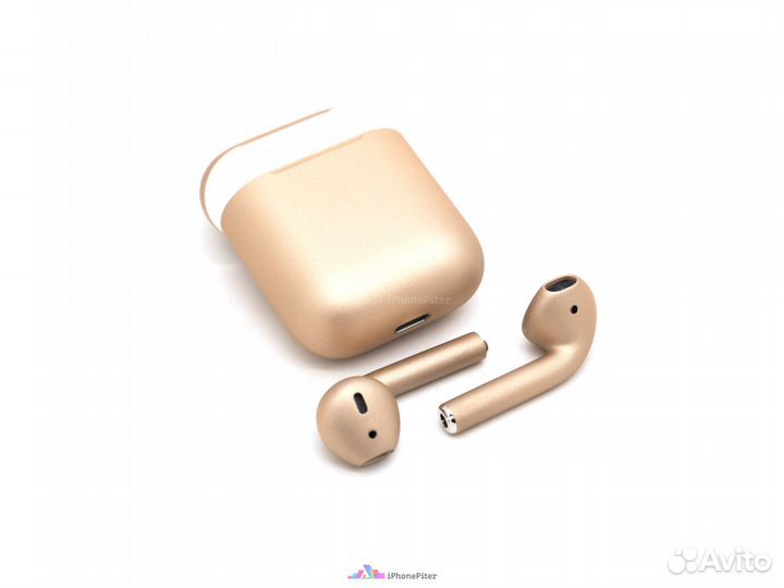 Беспроводные наушники AirPods 2 (Золотой)