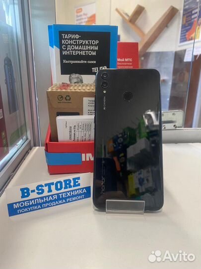 Honor 8x 4/64gb black