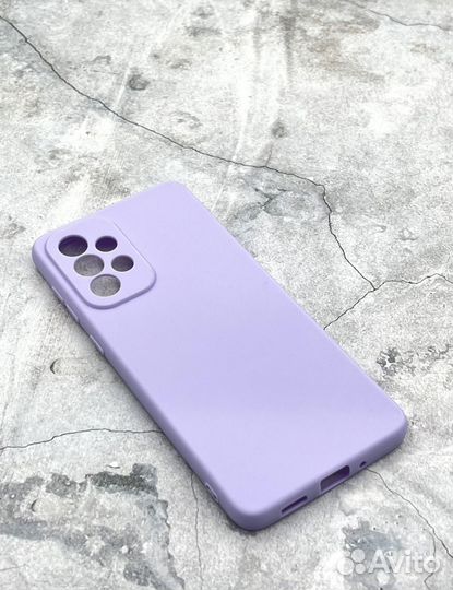 Новый Чехол для Samsung Galaxy A23 (сиреневый)