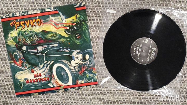 Sir Psyko & His Monsters – Zombie Rock LP