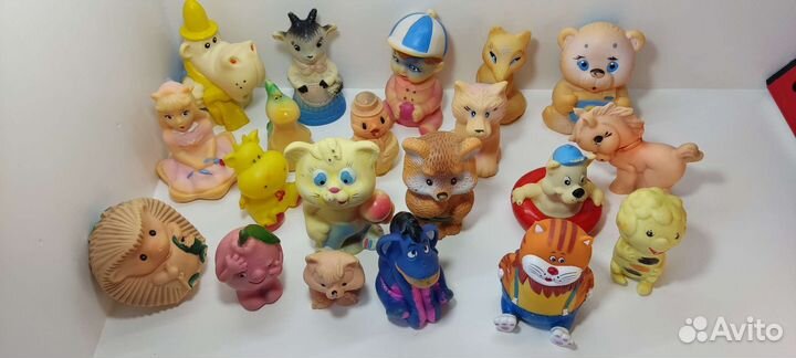 Резиновые игрушки СССР
