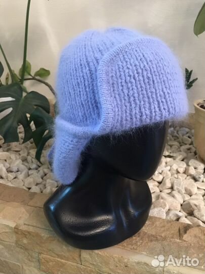 Шапка ушанка женская