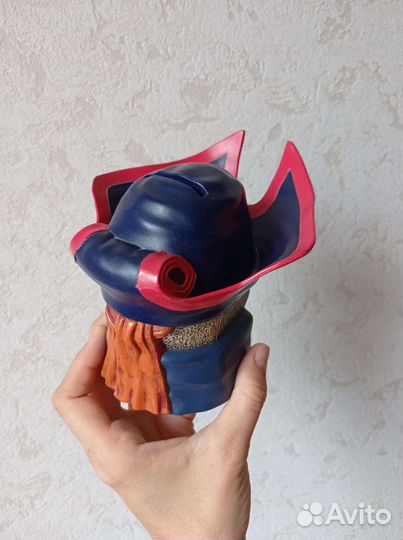 Копилка череп пират новая