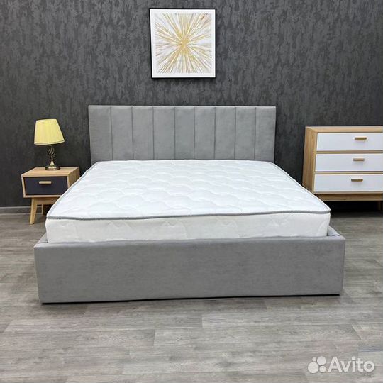 Кровать с Матрасом и Подъемным механизмом