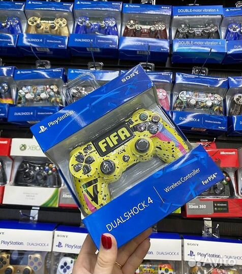 Джойстик Dualshock 4 с принтом