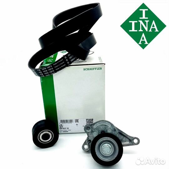 Комплект приводного ремня Рено Трафик 2,0 M9R