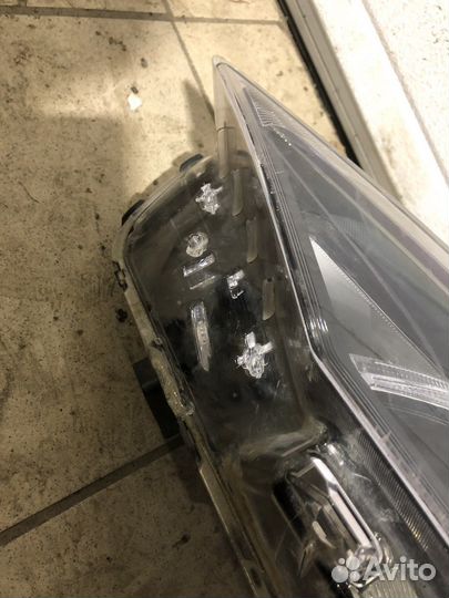 Передняя левая фара хендай солярис 2 рестайлинг