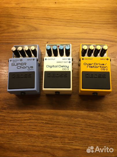 Гитарные педали эффектов