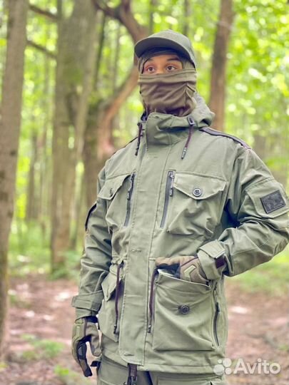 Горка 8 олива премиум (100 хлопок) пилигрим