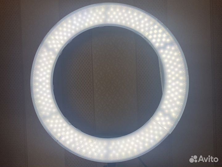 Кольцевая лампа 42см без штатива