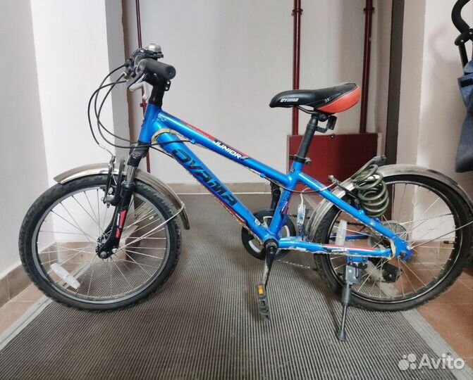 Подростковый ведосипед Oyama junior 20 подсветка