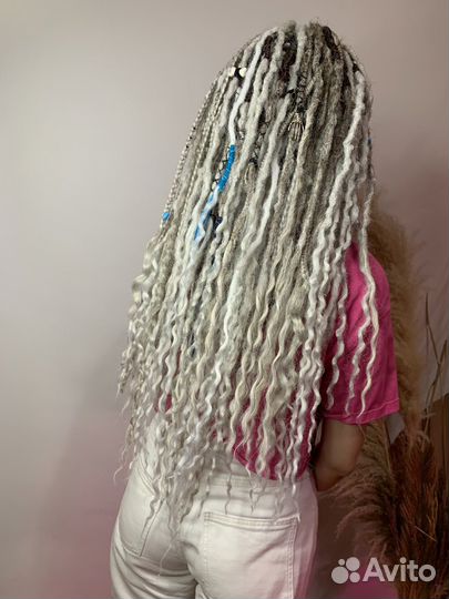 Вплетение и расплетение афрокосички и дреды