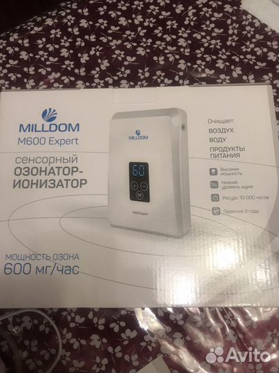 Сенсорный озонатор-ионизатор milldom M600 Expert