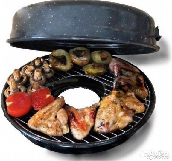 Гриль газ эмалированное покрытие