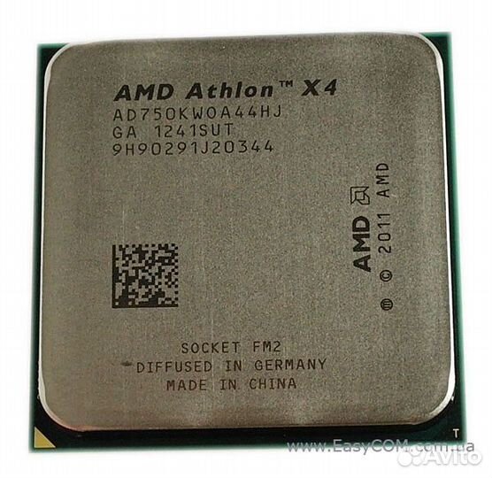 Athlon 750k x4 3.4ghz для FM2 и FM2+