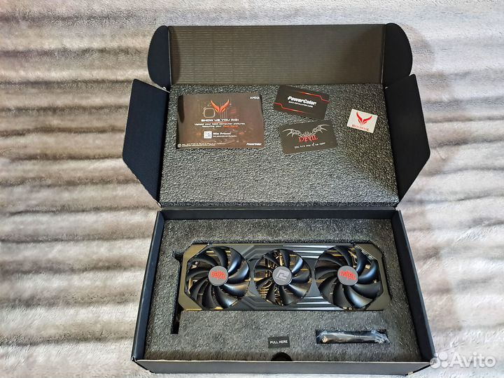 Видеокарта AMD RX 6700 XT PowerColor Red Devil