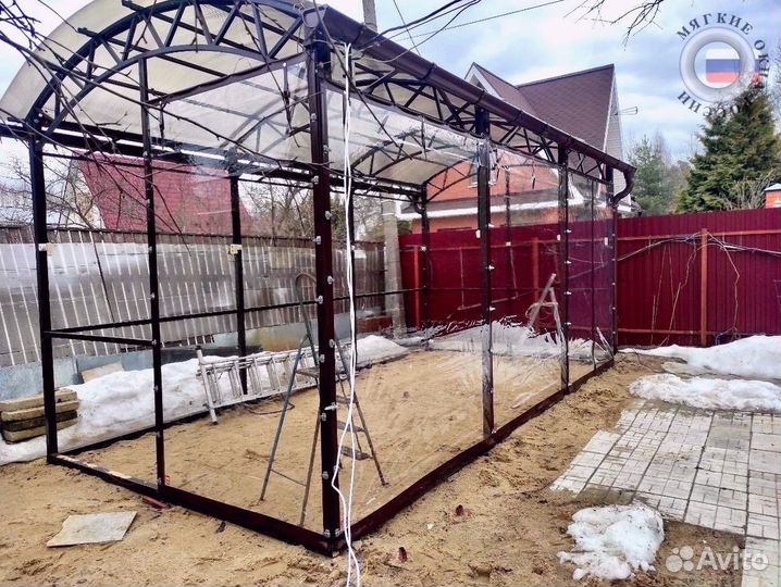 Мягкие Окна самостоятельный монтаж