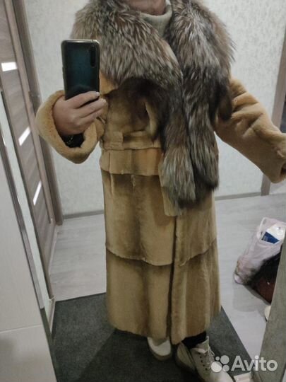 Шуба из кролика